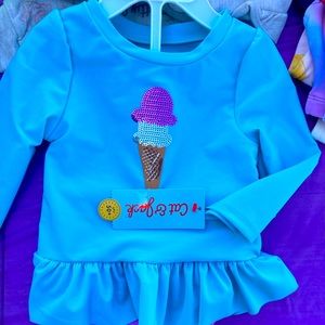 Baby swim suit set 18M